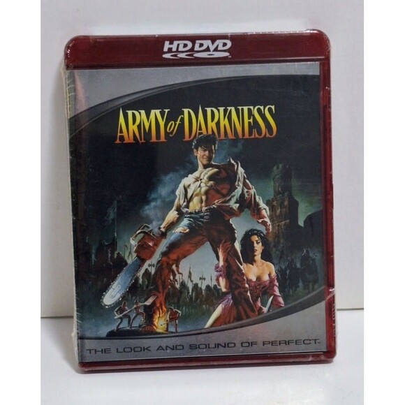 2007 UNIVERSAL ARMY OF DARKNESS HD DVD NEW FACTORY SEALED BRUCE CAMPBELL - Picture 1 of 4